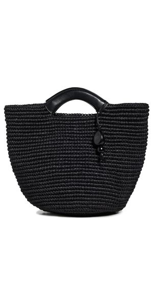 Hunting Season Large Woven Shopper Tote Black One Size