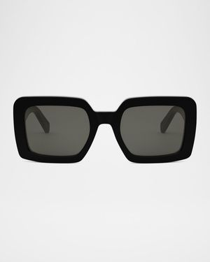 Triomphe Acetate Square Sunglasses