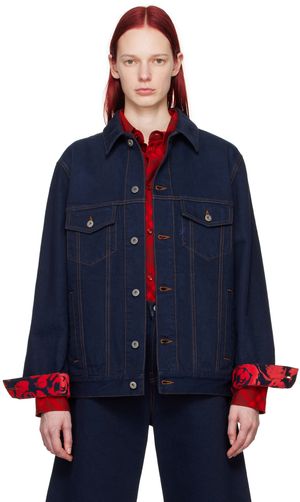 Burberry Indigo Heavyweight Denim Jacket