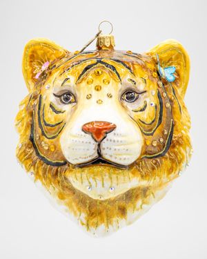 Crowned Ember Christmas Ornament