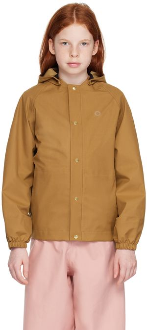 fairechild Kids Brown Aviator Rain Coat