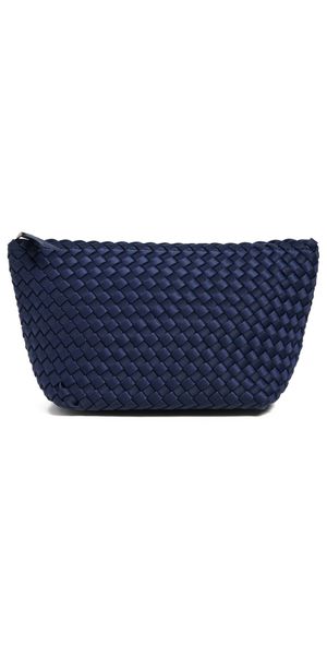 NAGHEDI Portofino Medium Cosmetic Bag Ink Blue One Size