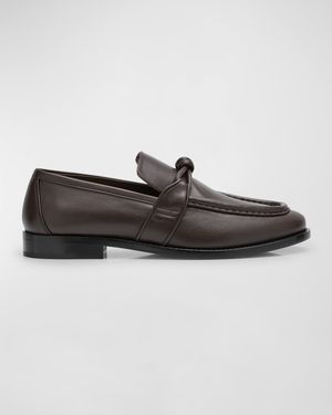 Men's Astaire Leather Knot Loafers