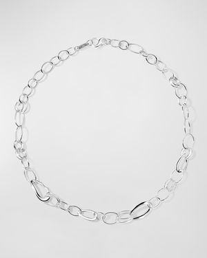 Cherish 925 Sterling Silver Link Necklace, 18"