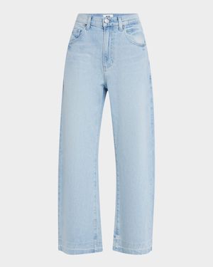 Arellia Ankle Jeans with Wide Undone Hem