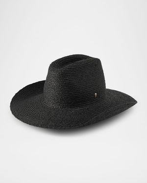 Adeline Briaded Raffia Cowboy Hat