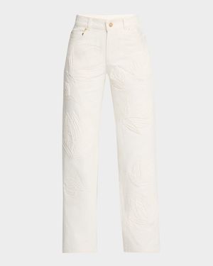 Flo Embroidered Jeans