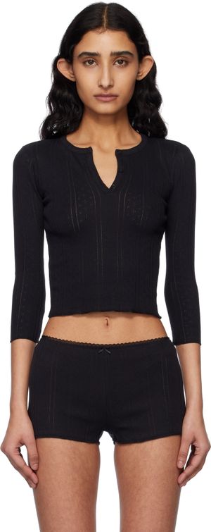 Cou Cou Henley court noir