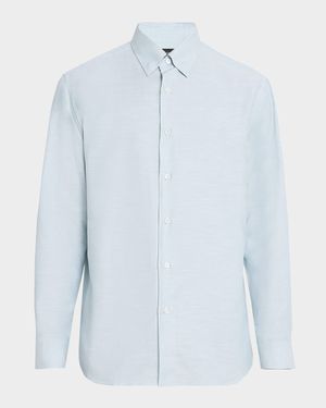 Men's Cotton Twill Sport Shirt