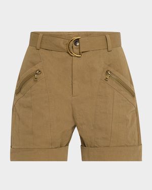 Hano Belted Utility Shorts
