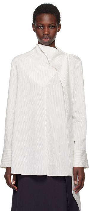 Studio Nicholson White Utah Blouse