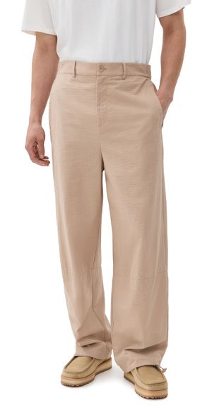 SIMKHAI Owen Parachute Pants Seaside Khaki M