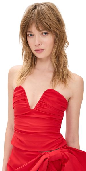 The Wolf Gang Cherry Luella Bustier Cherry XS