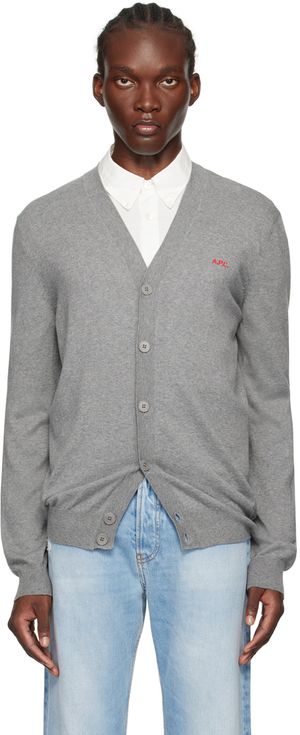 A.P.C. Cardigan Joseph gris