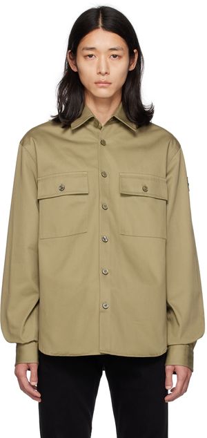 BOSS Khaki Button Shirt