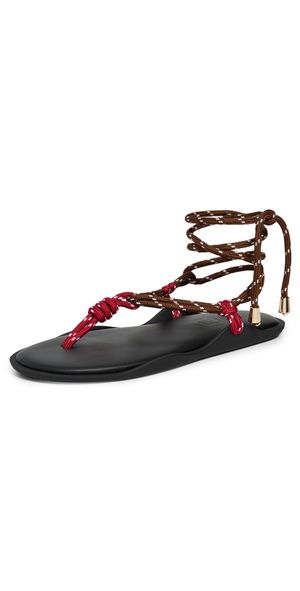 Flòwze Flo Twin Rope Sandals Raspberry/Brown 41