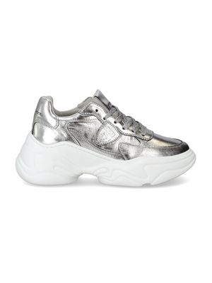 Philippe Model - Baskets rivoli casual - Taille 38 - Argent