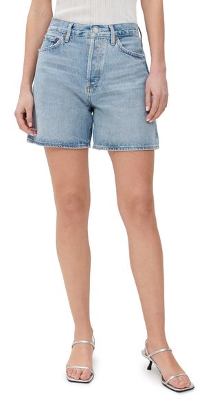 AGOLDE Dame Shorts: High Rise Baggy Coax 24