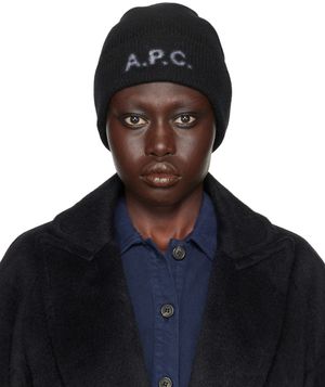 A.P.C. Bonnet Harry noir