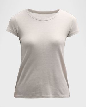 Lyocell Cotton Baby Ribbed Tee