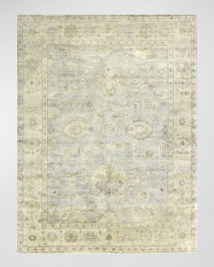 Annetta Antique Oushak Rug, 6' x 9'