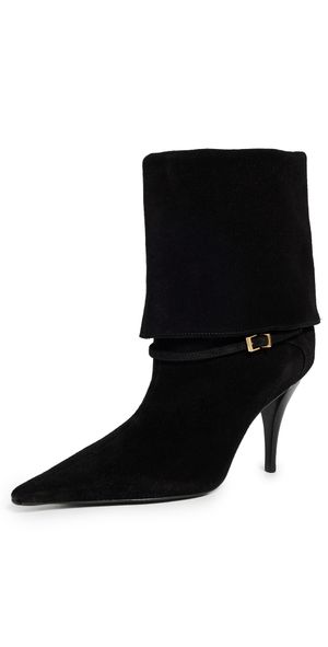 Schutz Rudy Buckle Boots Black 10.5