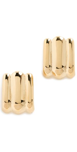 Heaven Mayhem Crush Earrings Gold One Size