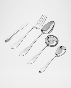 5-Piece Contorno Hostess Flatware Set