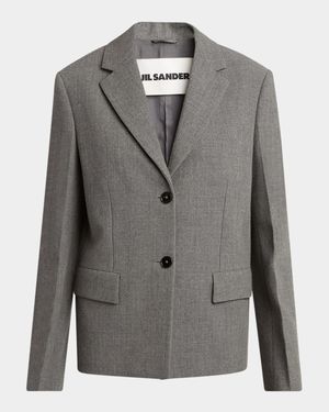 Single-Breasted Tailor-Made Jacket