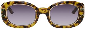 Casablanca Brown Laurel Sunglasses