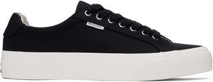 PS by Paul Smith Black Canvas Amos Sneakers
