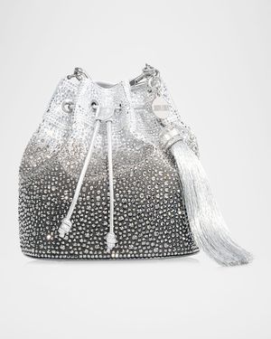Piper Gradient Crystal Bucket Bag