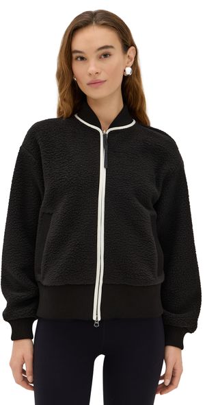 Varley Hansley Fleece Jacket Black M