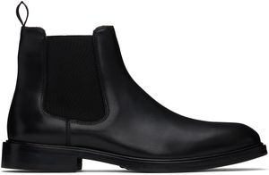 Tiger of Sweden Black Operan Chelsea Boots