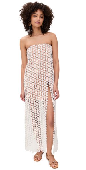 SUNDRESS Francette Dress Crochet Soleil Off White L