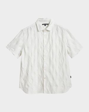 Men's Sean Embroidered Sport Shirt