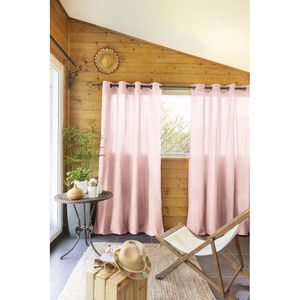 L'effet Papillon - Rideaux occultant et thermique - Taille 200x200 - Marron