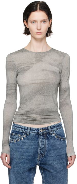 Paloma Wool T-shirt à manches longues Arcangel gris