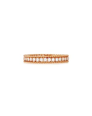 18K Gold Princess Diamond Ring