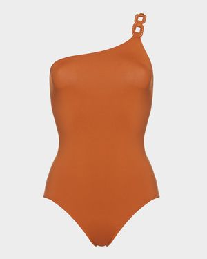 Plaisance Asymmetric One-Piece Swimsuit