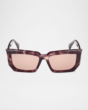 Acetate Rectangle Sunglasses