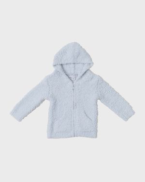Kid's CozyChic Textured Hoodie, Size 3M-24M