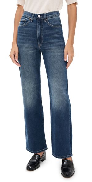 DL1961 Karmine Refined Wide Leg High Rise Jeans Clearwater (Highluxe) 31