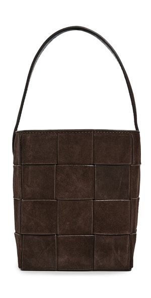 Loeffler Randall Laith Wide Woven Top Handle Bag Tmoro One Size