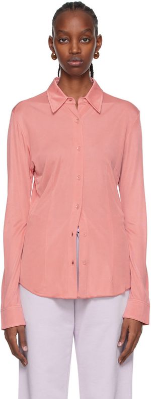 Dries Van Noten Pink Huto Shirt