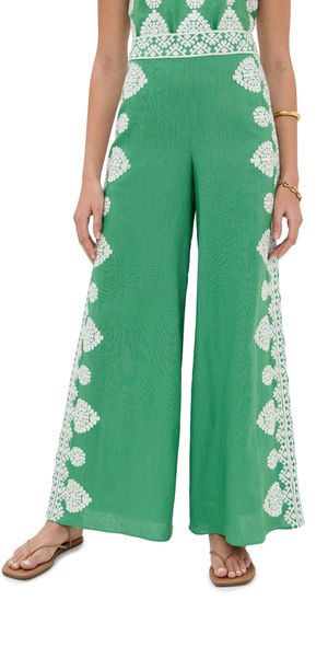Figue Noemie Pants Apple Green 12