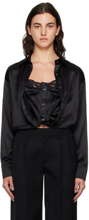 alexanderwang.t Black Layered Shirt