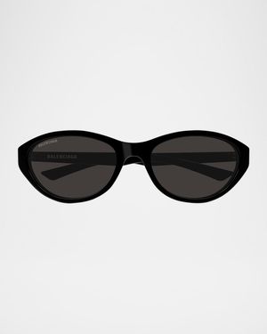 Round Acetate Sunglasses