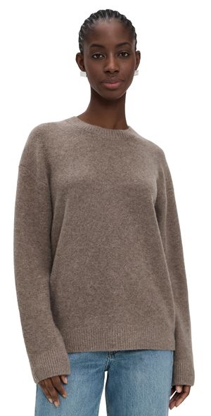 Vince Boiled Cashmere Crew Sweater H Doe L