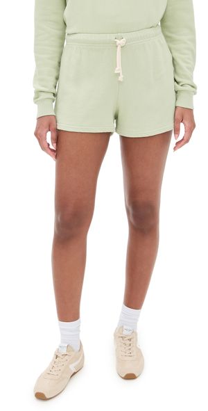 perfectwhitetee French Terry Sweat Shorts Pistachio L